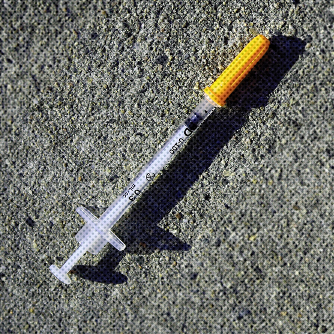 Fentanyl needle